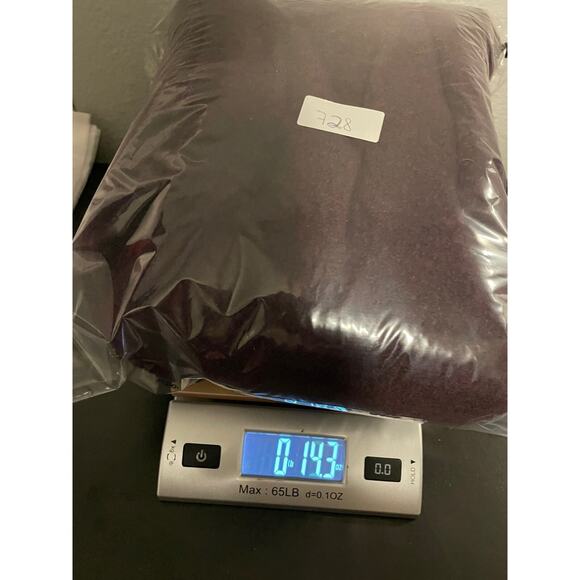 Northern Isles Mens Sweater Size XL Burgundy Merino Wool Blend Stretch 1/4 Zip - Picture 6 of 6